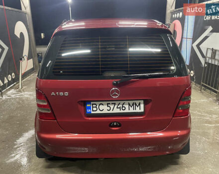 Красный Мерседес А класс, объемом двигателя 1.69 л и пробегом 290 тыс. км за 4200 $, фото 4 на Automoto.ua