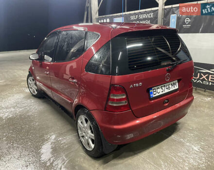 Красный Мерседес А класс, объемом двигателя 1.69 л и пробегом 290 тыс. км за 4200 $, фото 3 на Automoto.ua