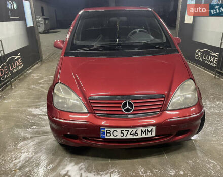 Красный Мерседес А класс, объемом двигателя 1.69 л и пробегом 290 тыс. км за 4200 $, фото 1 на Automoto.ua