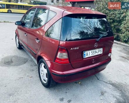 Червоний Мерседес А клас, об'ємом двигуна 2 л та пробігом 211 тис. км за 2300 $, фото 10 на Automoto.ua