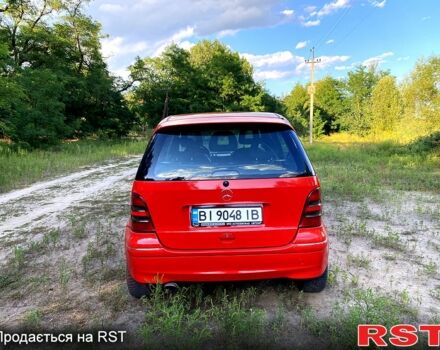 Мерседес А класс 2002 в Богодухове на Automoto.ua Красный Мерседес А класс, объемом двигателя 1.9 л и пробегом 0 тыс. км за 3000 $, фото 3 на Automoto.ua