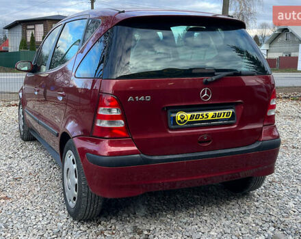 Червоний Мерседес А клас, об'ємом двигуна 1.4 л та пробігом 200 тис. км за 4300 $, фото 4 на Automoto.ua