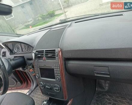 Красный Мерседес А класс, объемом двигателя 1.7 л и пробегом 155 тыс. км за 6600 $, фото 7 на Automoto.ua
