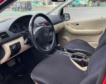 Червоний Мерседес А клас, об'ємом двигуна 2 л та пробігом 120 тис. км за 8900 $, фото 1 на Automoto.ua