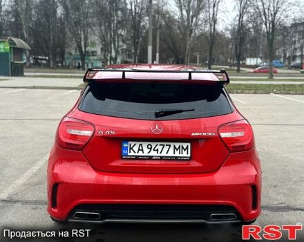 Красный Мерседес А класс, объемом двигателя 2 л и пробегом 150 тыс. км за 19999 $, фото 2 на Automoto.ua