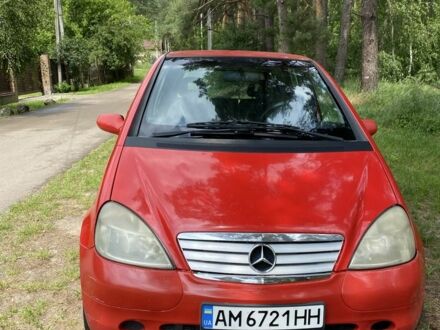 Мерседес А класс 1998 в Буче на Automoto.ua Красный Мерседес А класс, объемом двигателя 1.7 л и пробегом 295 тыс. км за 3300 $, фото 1 на Automoto.ua