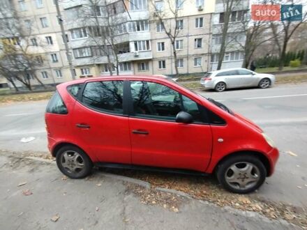 Червоний Мерседес А клас, об'ємом двигуна 1.6 л та пробігом 300 тис. км за 3600 $, фото 1 на Automoto.ua