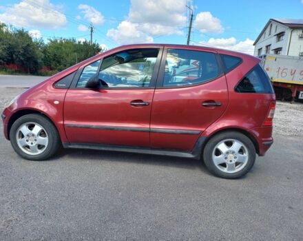 Червоний Мерседес А клас, об'ємом двигуна 1.7 л та пробігом 265 тис. км за 3000 $, фото 1 на Automoto.ua