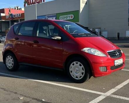 Красный Мерседес А класс, объемом двигателя 1.5 л и пробегом 172 тыс. км за 5500 $, фото 1 на Automoto.ua