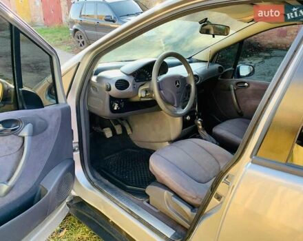 Сірий Мерседес А клас, об'ємом двигуна 1.6 л та пробігом 297 тис. км за 2750 $, фото 8 на Automoto.ua