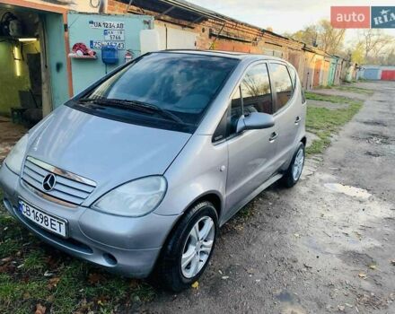 Сірий Мерседес А клас, об'ємом двигуна 1.6 л та пробігом 297 тис. км за 2750 $, фото 1 на Automoto.ua