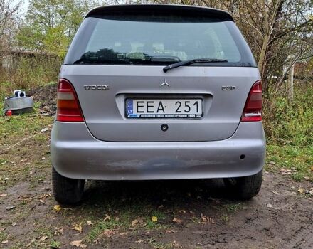 Серый Мерседес А класс, объемом двигателя 1.7 л и пробегом 243 тыс. км за 1300 $, фото 4 на Automoto.ua