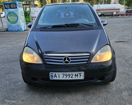 Серый Мерседес А класс, объемом двигателя 1.6 л и пробегом 176 тыс. км за 2100 $, фото 7 на Automoto.ua