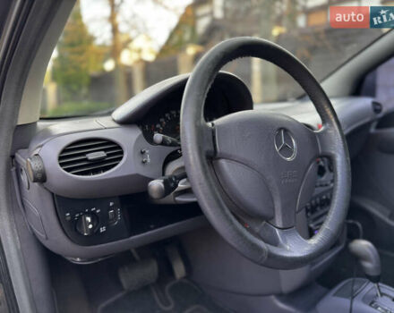 Сірий Мерседес А клас, об'ємом двигуна 1.7 л та пробігом 240 тис. км за 3300 $, фото 18 на Automoto.ua