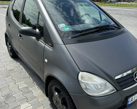 Сірий Мерседес А клас, об'ємом двигуна 1.6 л та пробігом 176 тис. км за 4500 $, фото 4 на Automoto.ua