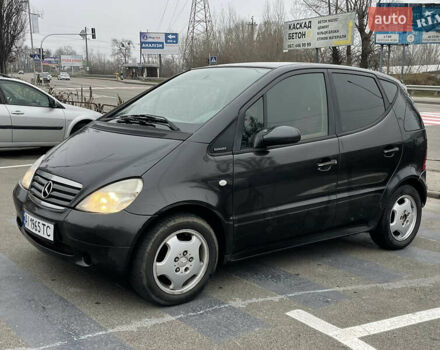 Серый Мерседес А класс, объемом двигателя 1.4 л и пробегом 240 тыс. км за 2850 $, фото 3 на Automoto.ua