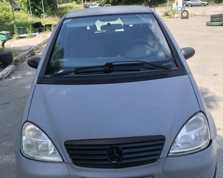 Сірий Мерседес А клас, об'ємом двигуна 1.4 л та пробігом 270 тис. км за 2800 $, фото 1 на Automoto.ua