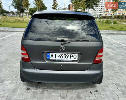 Сірий Мерседес А клас, об'ємом двигуна 1.6 л та пробігом 176 тис. км за 4500 $, фото 1 на Automoto.ua