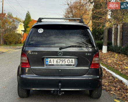 Сірий Мерседес А клас, об'ємом двигуна 1.7 л та пробігом 240 тис. км за 3300 $, фото 7 на Automoto.ua