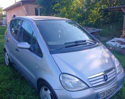 Сірий Мерседес А клас, об'ємом двигуна 1.4 л та пробігом 195 тис. км за 3350 $, фото 3 на Automoto.ua