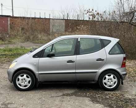 Сірий Мерседес А клас, об'ємом двигуна 1.7 л та пробігом 190 тис. км за 2550 $, фото 7 на Automoto.ua