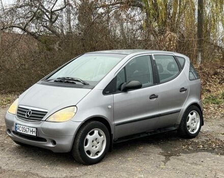 Сірий Мерседес А клас, об'ємом двигуна 1.7 л та пробігом 190 тис. км за 2550 $, фото 11 на Automoto.ua