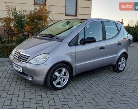 Сірий Мерседес А клас, об'ємом двигуна 1.7 л та пробігом 232 тис. км за 4000 $, фото 48 на Automoto.ua