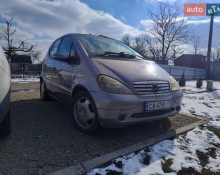 Серый Мерседес А класс, объемом двигателя 1.4 л и пробегом 272 тыс. км за 2999 $, фото 1 на Automoto.ua