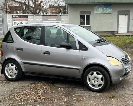 Сірий Мерседес А клас, об'ємом двигуна 1.7 л та пробігом 190 тис. км за 2550 $, фото 4 на Automoto.ua