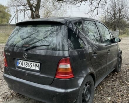 Сірий Мерседес А клас, об'ємом двигуна 1.4 л та пробігом 165 тис. км за 2400 $, фото 2 на Automoto.ua