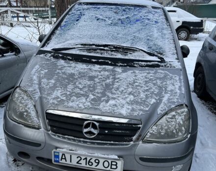 Серый Мерседес А класс, объемом двигателя 1.4 л и пробегом 200 тыс. км за 2300 $, фото 7 на Automoto.ua