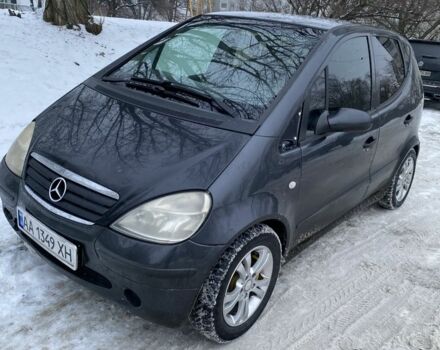 Сірий Мерседес А клас, об'ємом двигуна 1.7 л та пробігом 388 тис. км за 2999 $, фото 1 на Automoto.ua