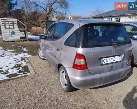 Серый Мерседес А класс, объемом двигателя 1.4 л и пробегом 272 тыс. км за 2999 $, фото 6 на Automoto.ua