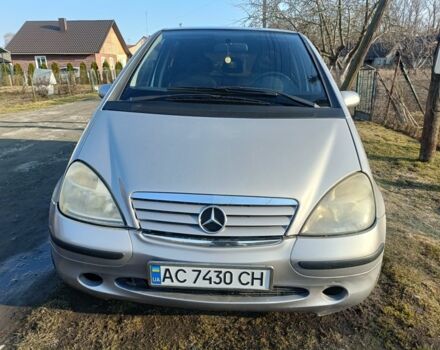 Серый Мерседес А класс, объемом двигателя 1.7 л и пробегом 354 тыс. км за 3100 $, фото 1 на Automoto.ua