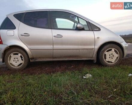 Сірий Мерседес А клас, об'ємом двигуна 1.6 л та пробігом 233 тис. км за 3200 $, фото 2 на Automoto.ua