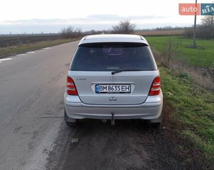 Сірий Мерседес А клас, об'ємом двигуна 1.6 л та пробігом 233 тис. км за 3200 $, фото 1 на Automoto.ua