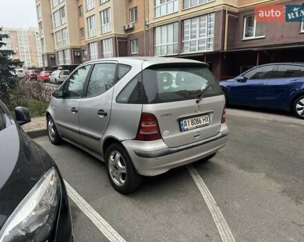 Сірий Мерседес А клас, об'ємом двигуна 1.6 л та пробігом 241 тис. км за 3000 $, фото 5 на Automoto.ua