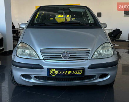 Серый Мерседес А класс, объемом двигателя 1.6 л и пробегом 244 тыс. км за 4450 $, фото 1 на Automoto.ua