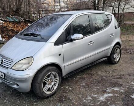 Сірий Мерседес А клас, об'ємом двигуна 1.9 л та пробігом 215 тис. км за 2700 $, фото 1 на Automoto.ua