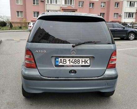 Сірий Мерседес А клас, об'ємом двигуна 1.6 л та пробігом 225 тис. км за 3650 $, фото 12 на Automoto.ua