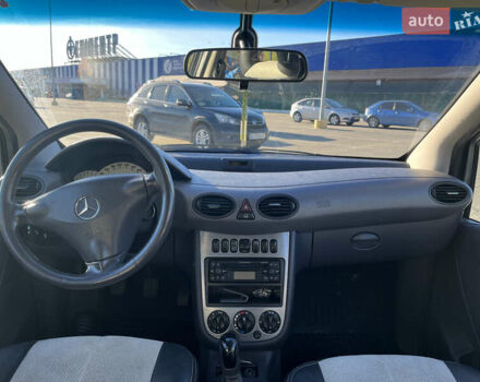 Сірий Мерседес А клас, об'ємом двигуна 1.6 л та пробігом 184 тис. км за 3400 $, фото 17 на Automoto.ua