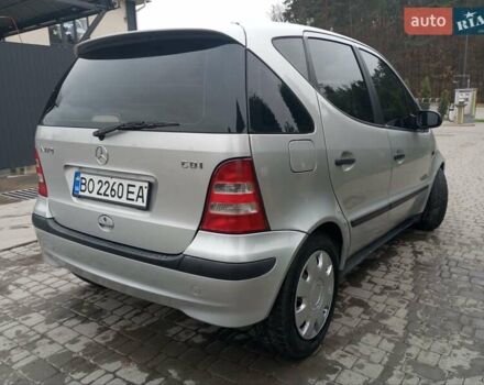 Серый Мерседес А класс, объемом двигателя 1.7 л и пробегом 265 тыс. км за 3555 $, фото 9 на Automoto.ua