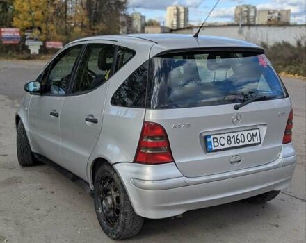 Серый Мерседес А класс, объемом двигателя 1.7 л и пробегом 192 тыс. км за 3450 $, фото 3 на Automoto.ua