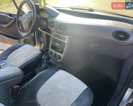 Сірий Мерседес А клас, об'ємом двигуна 1.6 л та пробігом 184 тис. км за 3400 $, фото 22 на Automoto.ua