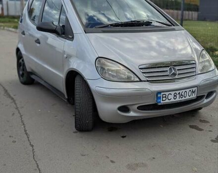 Серый Мерседес А класс, объемом двигателя 1.7 л и пробегом 192 тыс. км за 3450 $, фото 1 на Automoto.ua