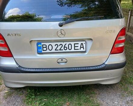 Сірий Мерседес А клас, об'ємом двигуна 1.69 л та пробігом 265 тис. км за 3514 $, фото 13 на Automoto.ua