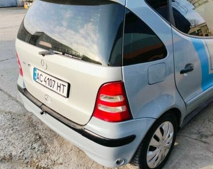 Серый Мерседес А класс, объемом двигателя 1.6 л и пробегом 242 тыс. км за 3850 $, фото 1 на Automoto.ua