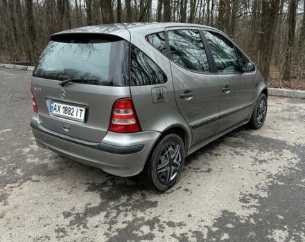 Серый Мерседес А класс, объемом двигателя 1.6 л и пробегом 179 тыс. км за 3550 $, фото 1 на Automoto.ua