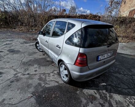 Сірий Мерседес А клас, об'ємом двигуна 1.7 л та пробігом 190 тис. км за 1800 $, фото 12 на Automoto.ua