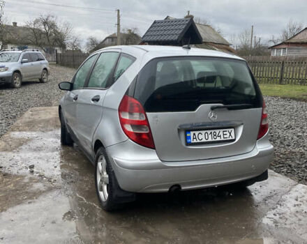 Сірий Мерседес А клас, об'ємом двигуна 1.99 л та пробігом 270 тис. км за 3350 $, фото 4 на Automoto.ua